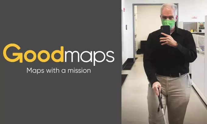 การเข้าถึง Goodmaps สำหรับผู้บกพร่องทางการมองเห็น