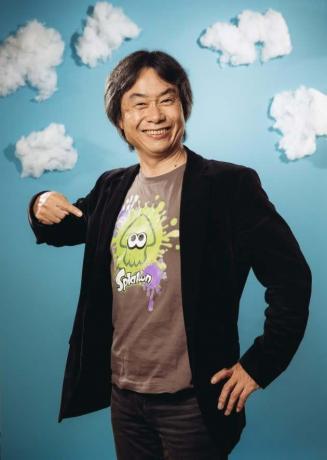 Portrét Shigeru Miyamoto